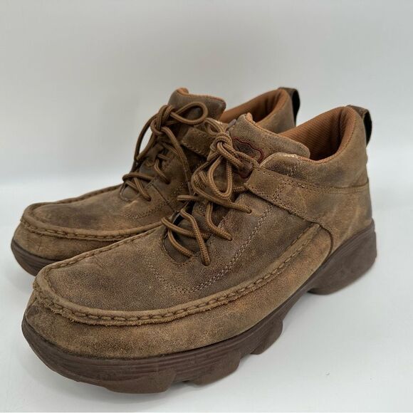 Twisted X 4″ Crossover Men’s Casual Chukka Boots Shoes - Picture 2 of 11